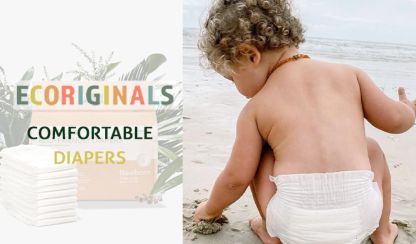 Keep Your Baby Comfortable in Ecoriginals Diapers